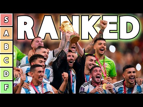 Ranking Every World Cup Winner