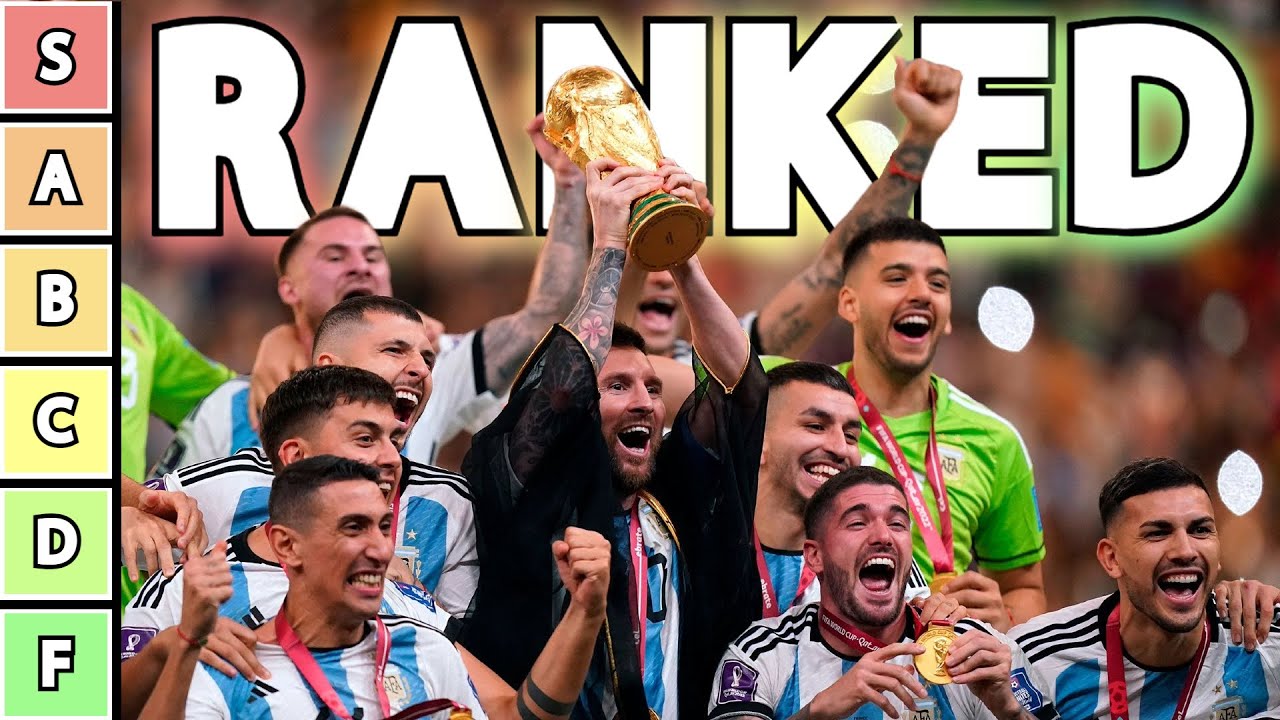Ranking Every World Cup Winner