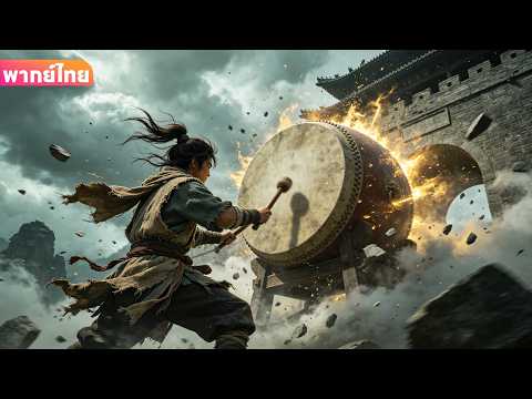 【พากย์ไทย】หนุ่มมอมแมมไม่ธรรมดา เคาะกลองหินครั้งเดียว แผ่นดินสะเทือน!