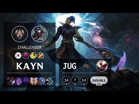 Kayn Jungle vs Lee Sin - KR Challenger Patch 10.5
