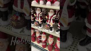 Santas virales en Hobby Lobby. #christmas #santaclaus #virales