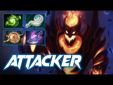 Attacker Shadow Fiend - Dota 2 Pro Gameplay [Watch & Learn]