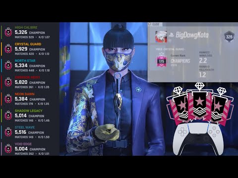 THE #1 BEST CONSOLE CONTROLLER CHAMPION (OPERATION DEMON VEIL) - RAINBOW SIX SIEGE