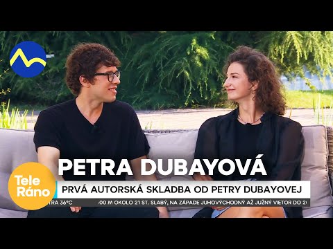 Petra Dubayová - prvá autorská pesnička "Pehy dní" | Teleráno