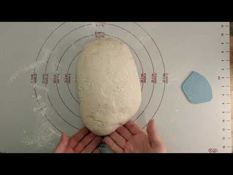 Brot falten und Formen