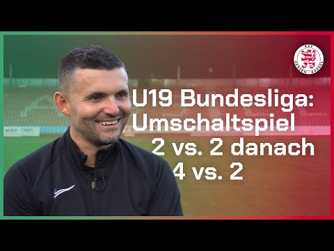 Umschaltspiel: 2 vs. 2 anschließend 4 vs. 2 | Fußballtraining | coachbetter x KSV Hessen Kassel