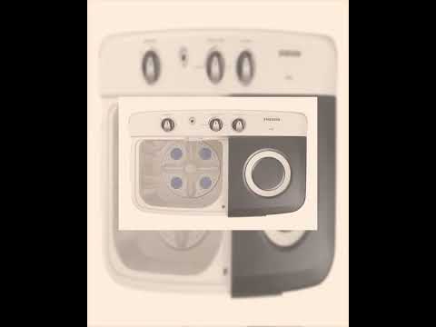 Thumbnail for Samsung 6.5 kg, 5 star, Semi-Automatic Washing Machine (WT65R2200LL/TL, Air Turbo Drying, LIGHT G...