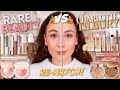 CHARLOTTE TILBURY VS RARE BEAUTY! RE-MATCH!! WHICH ONE IS BETTER?!