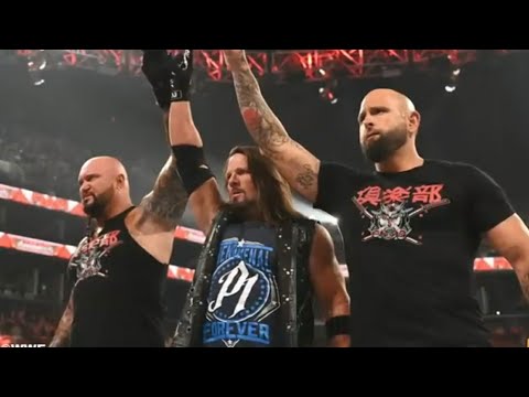 AJ Styles brings the OC to help against The Judgement Day (full segment) Part 2 - Raw, Oct 10 2022