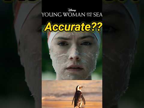 🏊‍♀️ Young Woman and the Sea vs. the True Story #disneyplus 🏊‍♀️