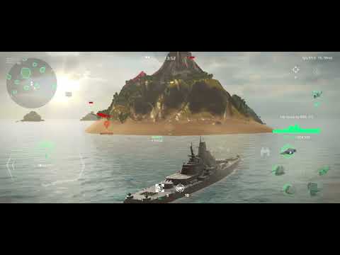 CN Huaqing vs JS Yamato Aegis || Modern Warships