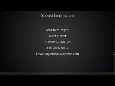 Scoala Gimnaziala Doljesti