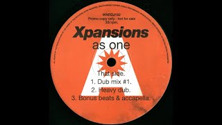 Xpansions - As One (Bonus Beats & Accapella) 1993
