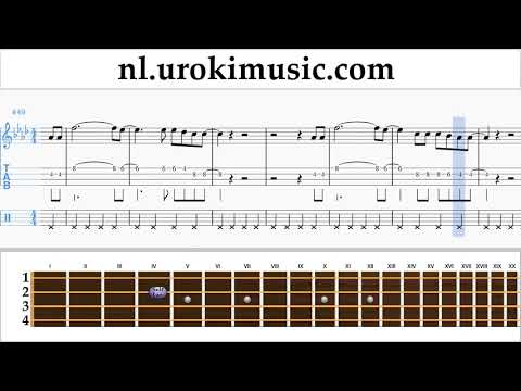 Ukulele Leren Spelen Melodie P!nk - What About Us Tablatura Deel#2 um-i799