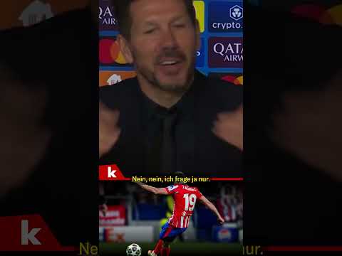 "Hast du Angst?!": Simeone völlig außer sich nach Alvarez-Drama #shorts