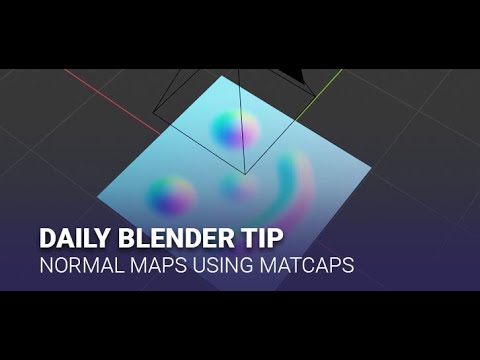 Daily Blender Secrets - Make a Normal Map using a Matcap