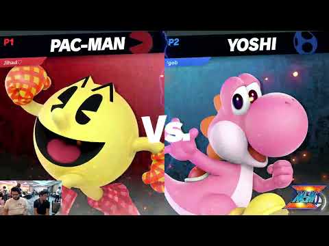 MSM.ZERO 10 Losers Round 3 - Pastor (Pac-Man) Vs. Impact (Yoshi) - SSBU Tournament