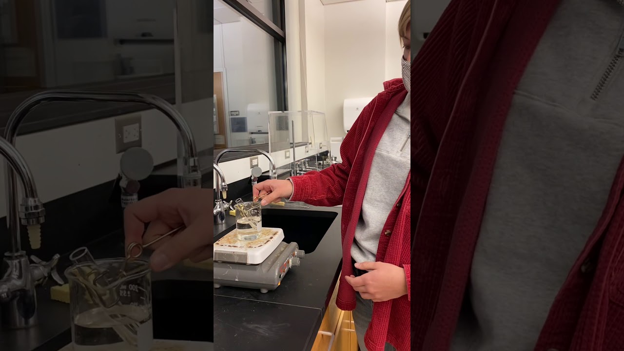 Chem 107 heating test tubes