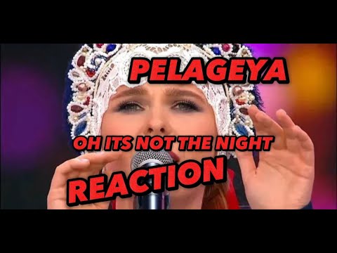 Pelageya - Oh, it's not the night yet  REACTION