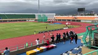 111年全國田徑錦標賽　男子100公尺預賽1  宋岳峻臺中市10.50  葉守博臺中市10.57