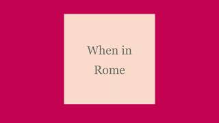 Mac Miller - When in Rome