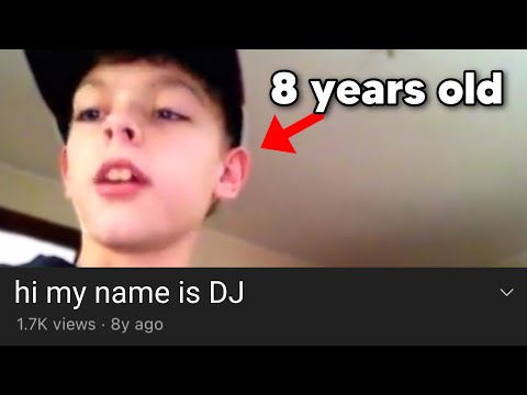 Reacting to my FIRST YouTube Video