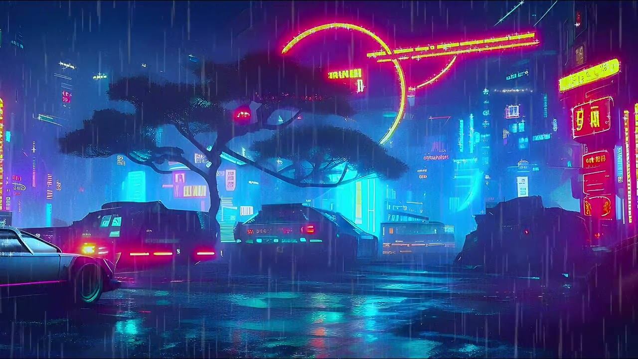 rain-soaked cyberpunk LOST heaven city thumbnail