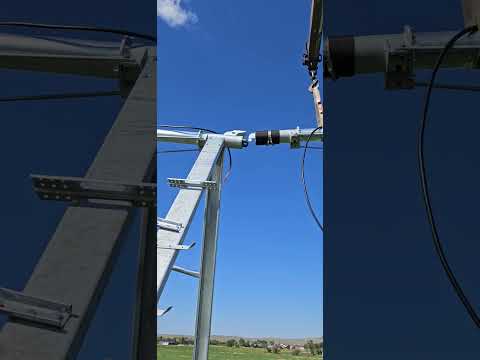 hooking a span on the new pivot #pivot #irrigation #