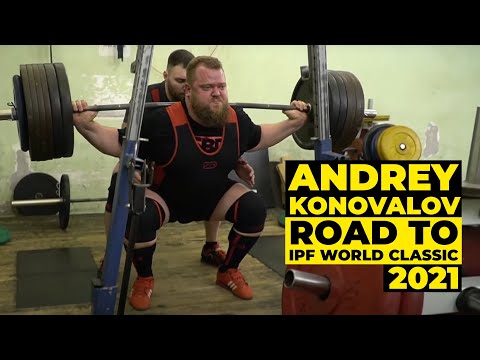 3-TIME IPF WORLD CHAMPION'S WORKOUT / ANDREY KONOVALOV (RUSSIA)