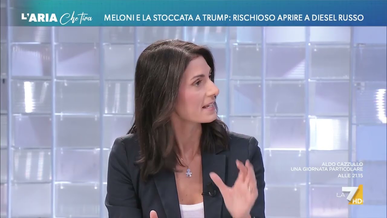 Gas, Virginia Raggi: "Quello americano costa 4 volte, che ci piaccia o meno la Russia è ...