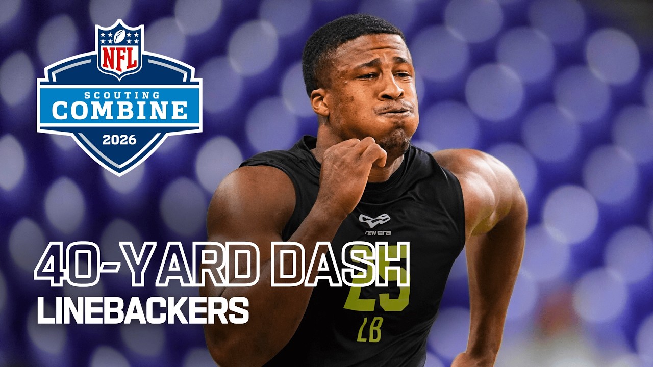 Linebackers Run the 40-Yard Dash at 2026 NFL Combine