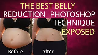 Best Way to Flatten Stomach in Photoshop