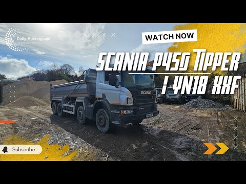 Scania P450 Tipper - YN18 XXF