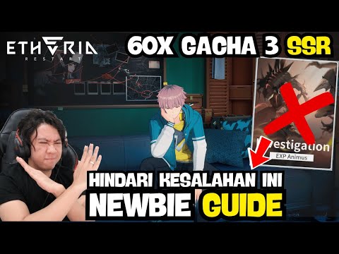 Busted 60x Gacha and Got 3 SSRs! Early Game Mistakes to Avoid in Etheria Restart