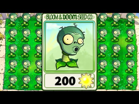 Plants vs Zombies Mod Repeater Zomplant vs All ZomBotany 2! WIN The Game!