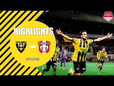HIGHLIGHTS - VVV-Venlo vs FC Dordrecht 