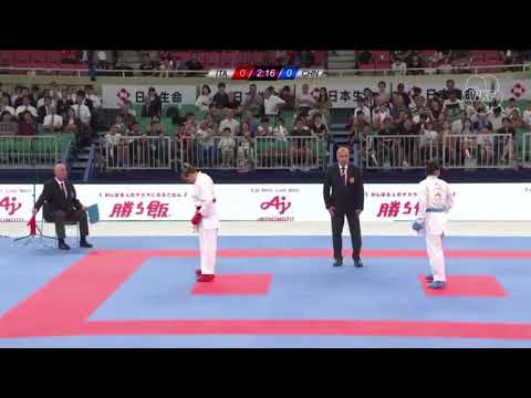AMAZING Sport karate COMBAT✅✅ ITA 🇮🇹 vs CHN 🇨🇳 👏👏🥇🥇