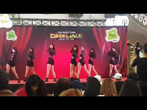 GLAMOROUS ROSES cover AOA - Good Luck + Bing Bing @The Paseo Town Cover Dance 2017