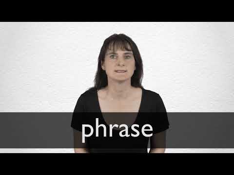 Spanish Translation of “phrase” | Collins English-Spanish Dictionary