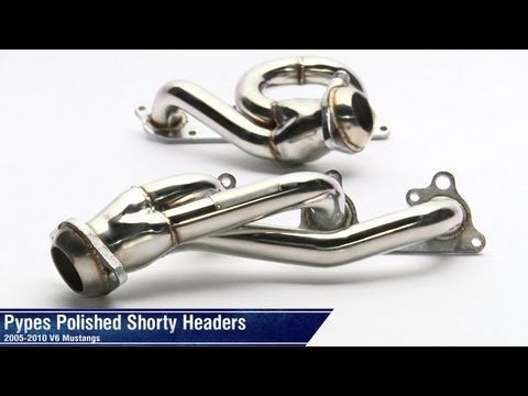 Mustang Pypes Polished Shorty Headers (05-10 V6) Review