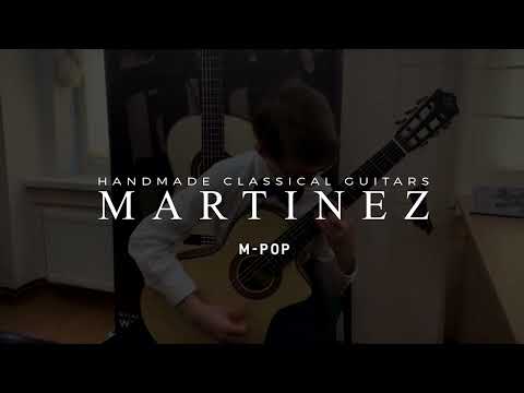 Демонстрация звучания классической гитары Martinez M-POP