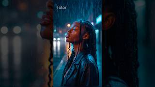 Rain AI Effect Filter Tutorial - Fotor AI Photo Editing Prompt