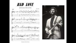Bad Love guitar solo by Eric Clapton #guitarsolo #ericclapton