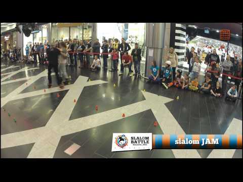 Rzeszów Slalom Battle 2012 - Slalom Jam - Martyna Maksim / Jerzy Pruszyński