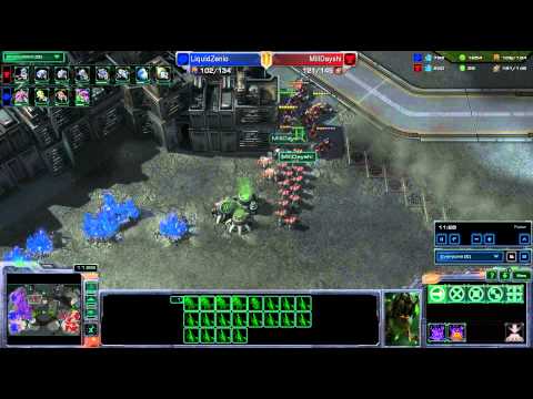 HD Starcraft 2 LiquidZenio v Mill.Dayshi ZvT Heart of the Swarm