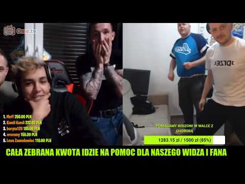 SHOTY MORDOWNIA LIVE #13 - STREAM CHARYTATYWNY + BONUS SHOT IsAmU i Merghani na Omegle