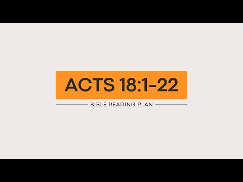 Acts 18:1-22