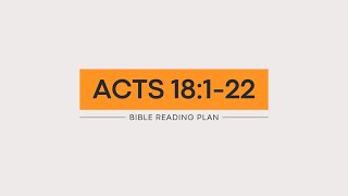 Acts 18:1-22