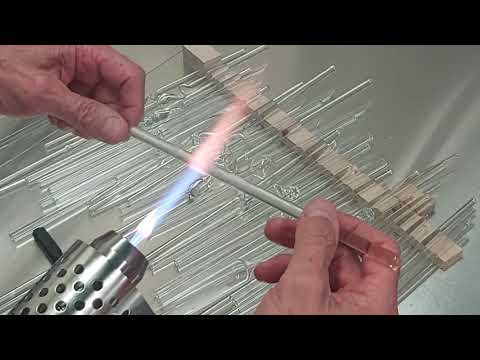 Scientific Glassblowing Training - "manipulation practise" - gather
