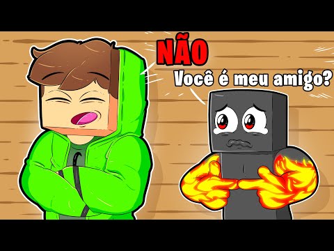 SAYING NO TO EVERYONE FOR 1 DAY IN MINECRAFT!